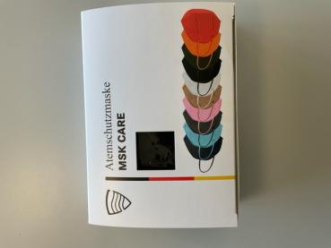 Preview: 10x FFP2 NR Maske in Deutschland produziert CE Zertifiziert blau