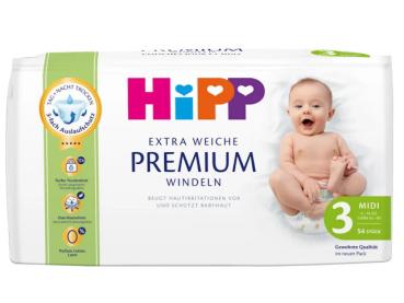 Hipp Babysanft diapers Midi 3 6-19 kg 54 pieces