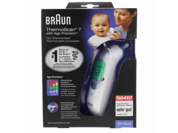 Braun ThermoScan 7 IRT6520 Ear Thermometer